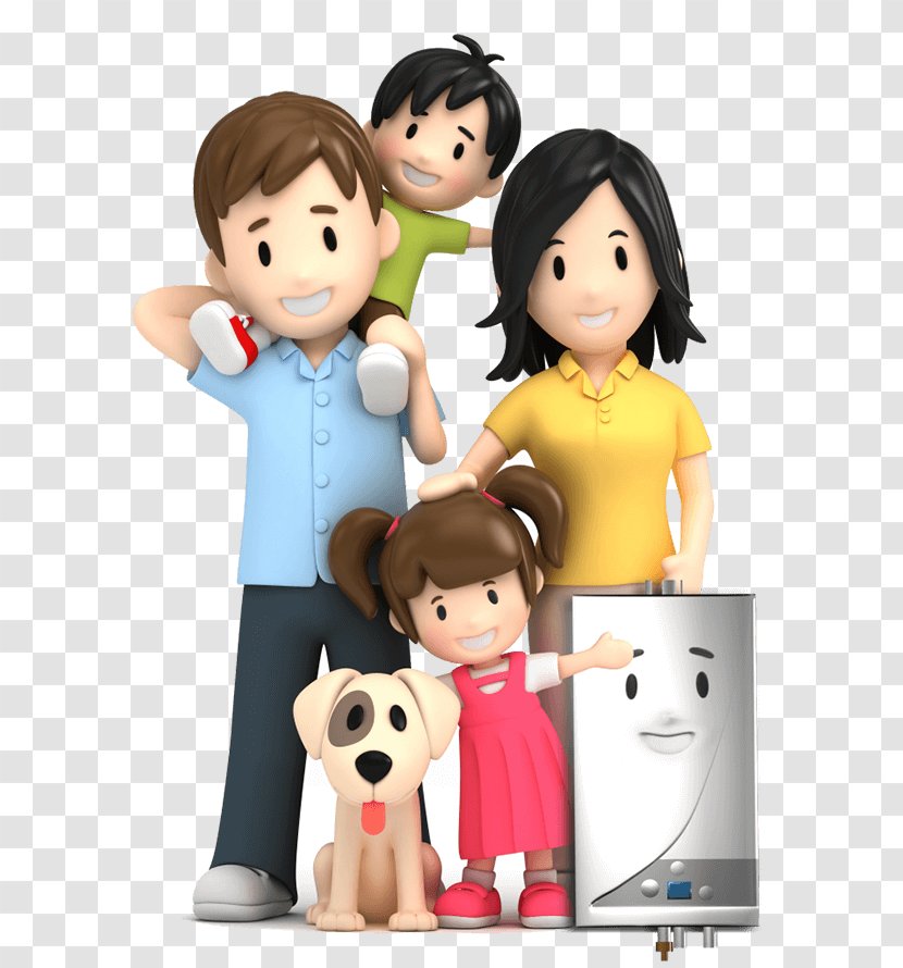 Family Cartoon Stock Photography - Material Transparent PNG