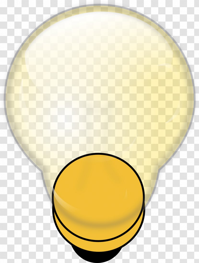 Incandescent Light Bulb Shape Drawing - Fluorescent Lamp Transparent PNG