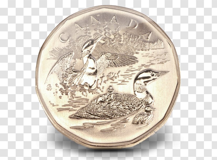 Dollar Coin Canada Loonie Canadian - United States Transparent PNG