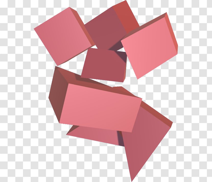 Line Angle - Pink - Puzzle Blocks Transparent PNG