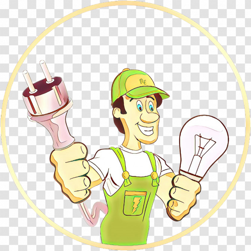 Cartoon Finger Gesture Transparent PNG