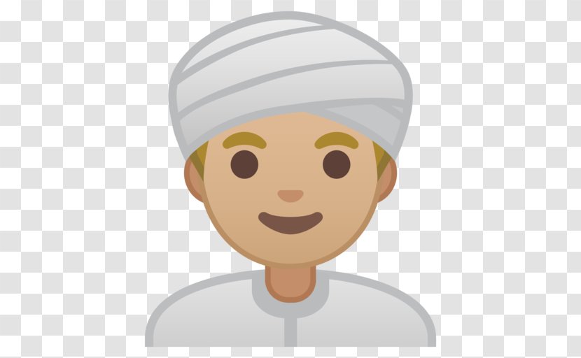 Android Emoji Google Turban Noto Fonts - Ear Transparent PNG