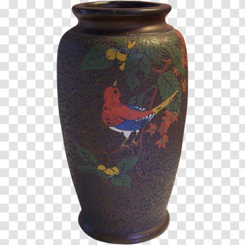 Vase Ceramic Pottery Cobalt Blue Urn Transparent PNG