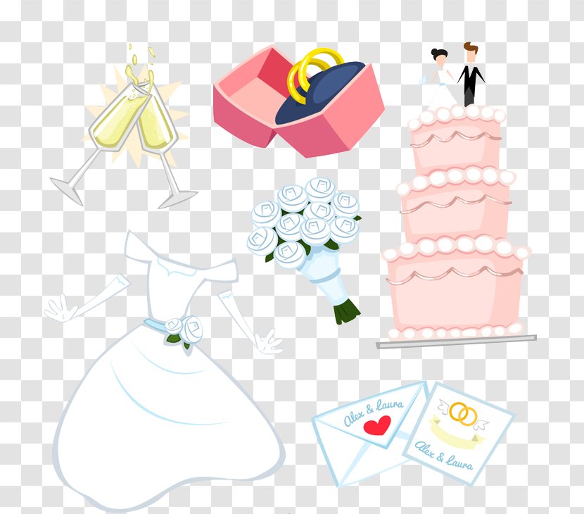 Wedding Marriage Bridegroom - Text - Cartoon Transparent PNG