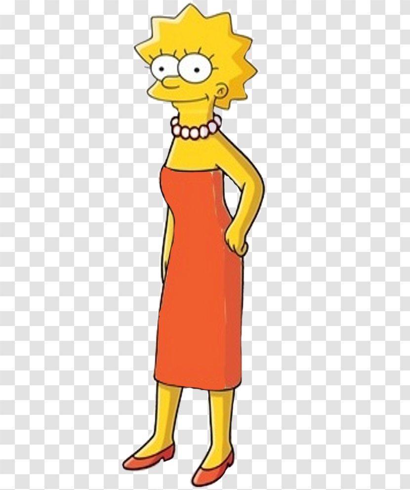 Lisa Simpson Meg Griffin Adult Character - Dress - Happiness Transparent PNG