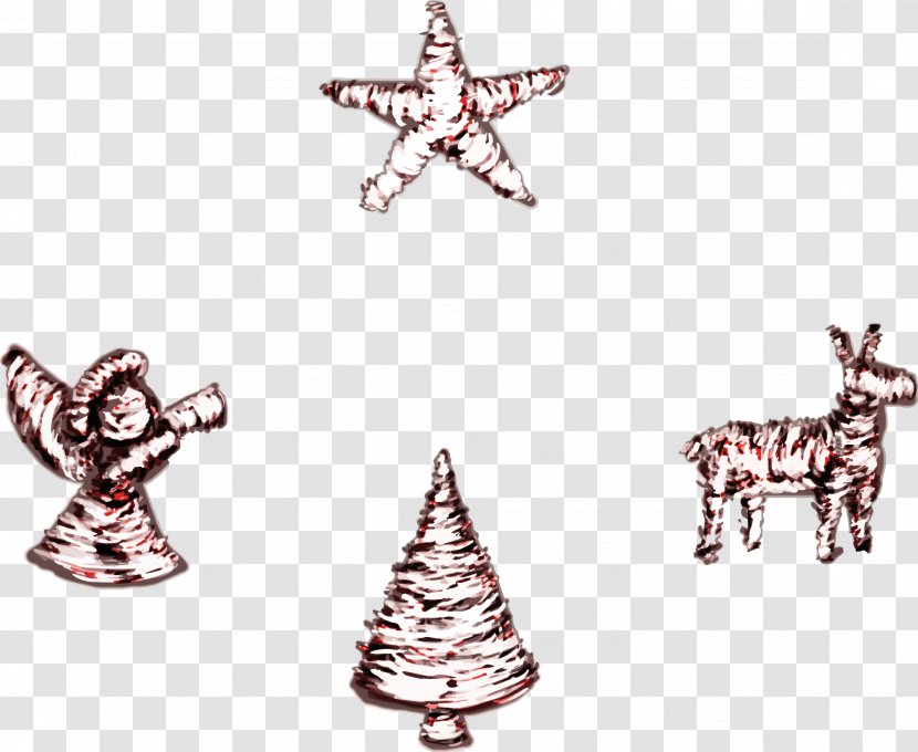 Christmas Tree Drawing Day Ornament Decoration - Fanny Transparent PNG