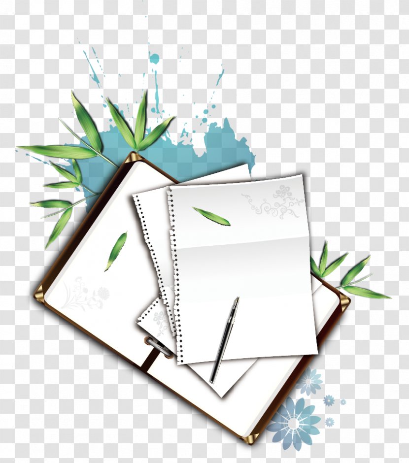 Adobe Illustrator Illustration - Notebook - Ink Transparent PNG