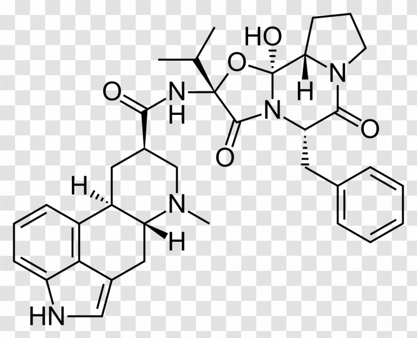 Ergot Pharmaceutical Drug Ergoline Dihydroergocristine Ergoloid - Hydro Transparent PNG