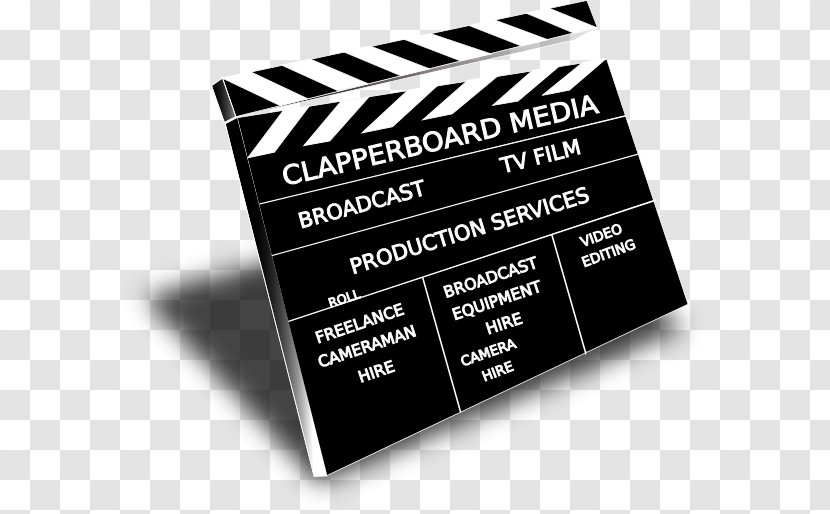 Clapperboard Scene Clip Art - Brand - Clapper Board Transparent PNG