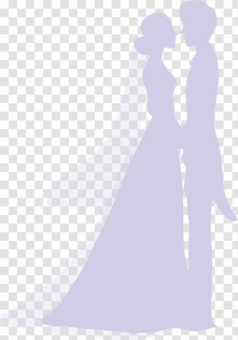 Marriage Silhouette Wedding - Heart Transparent PNG