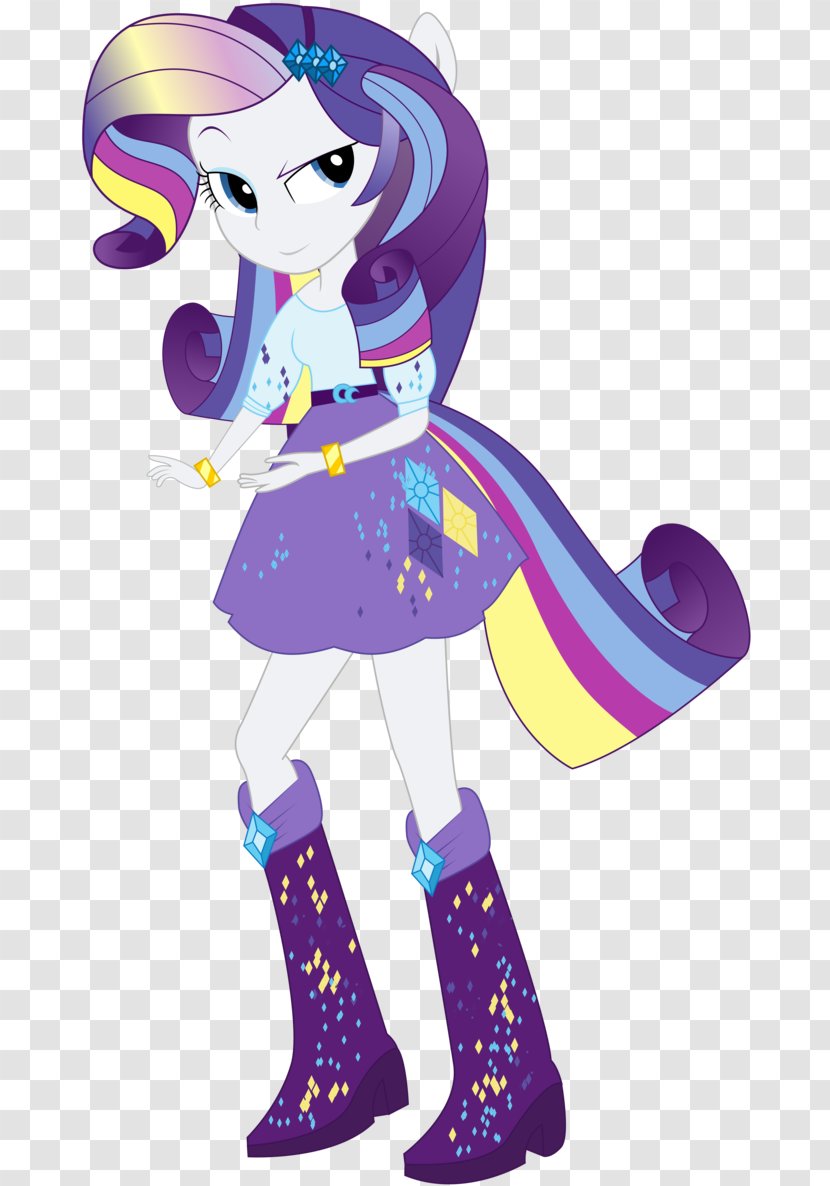 Pony Rarity Applejack Twilight Sparkle Rainbow Dash - Fluttershy - My Little Equestria Girls Rocks Transparent PNG