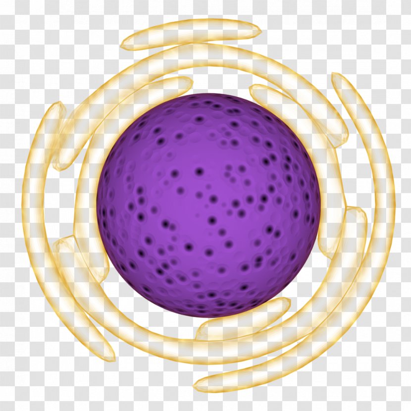 Cell Nucleus Image Organelle - Violet Transparent PNG