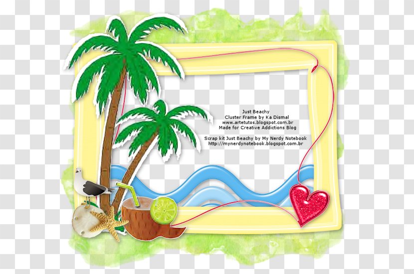 Picture Frames Clip Art - Flora - Creative Summer Transparent PNG