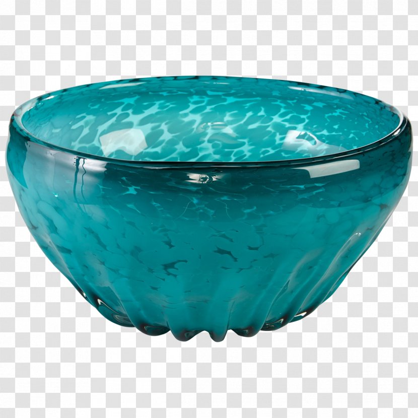 Bowl Turquoise - Table - Glass Transparent PNG