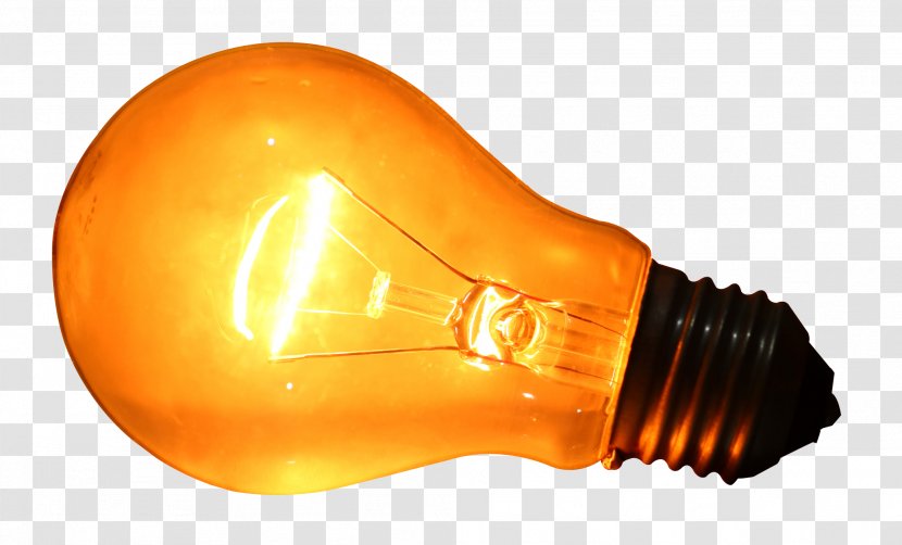 Incandescent Light Bulb Lamp Light-emitting Diode - Transparent Image Transparent PNG