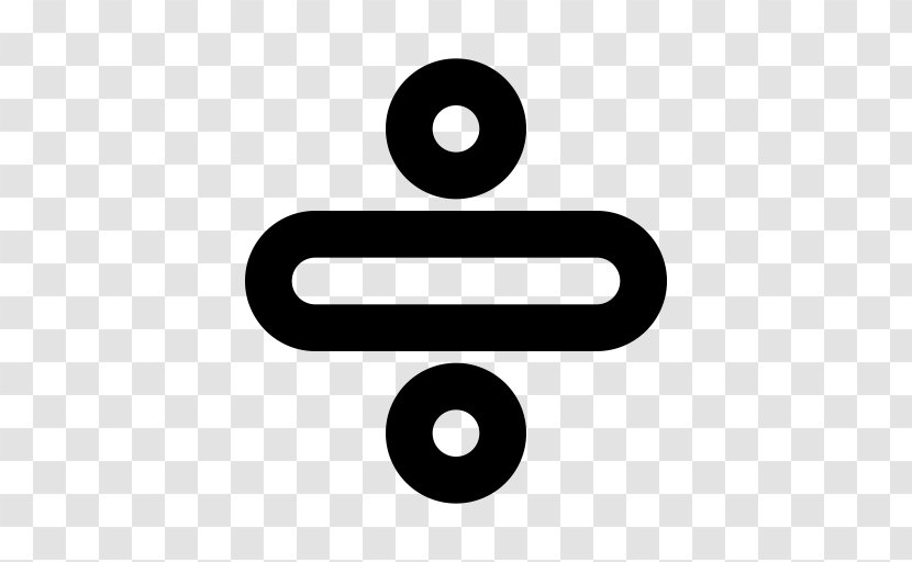 Division Obelus Signo Mathematics Symbol Transparent PNG