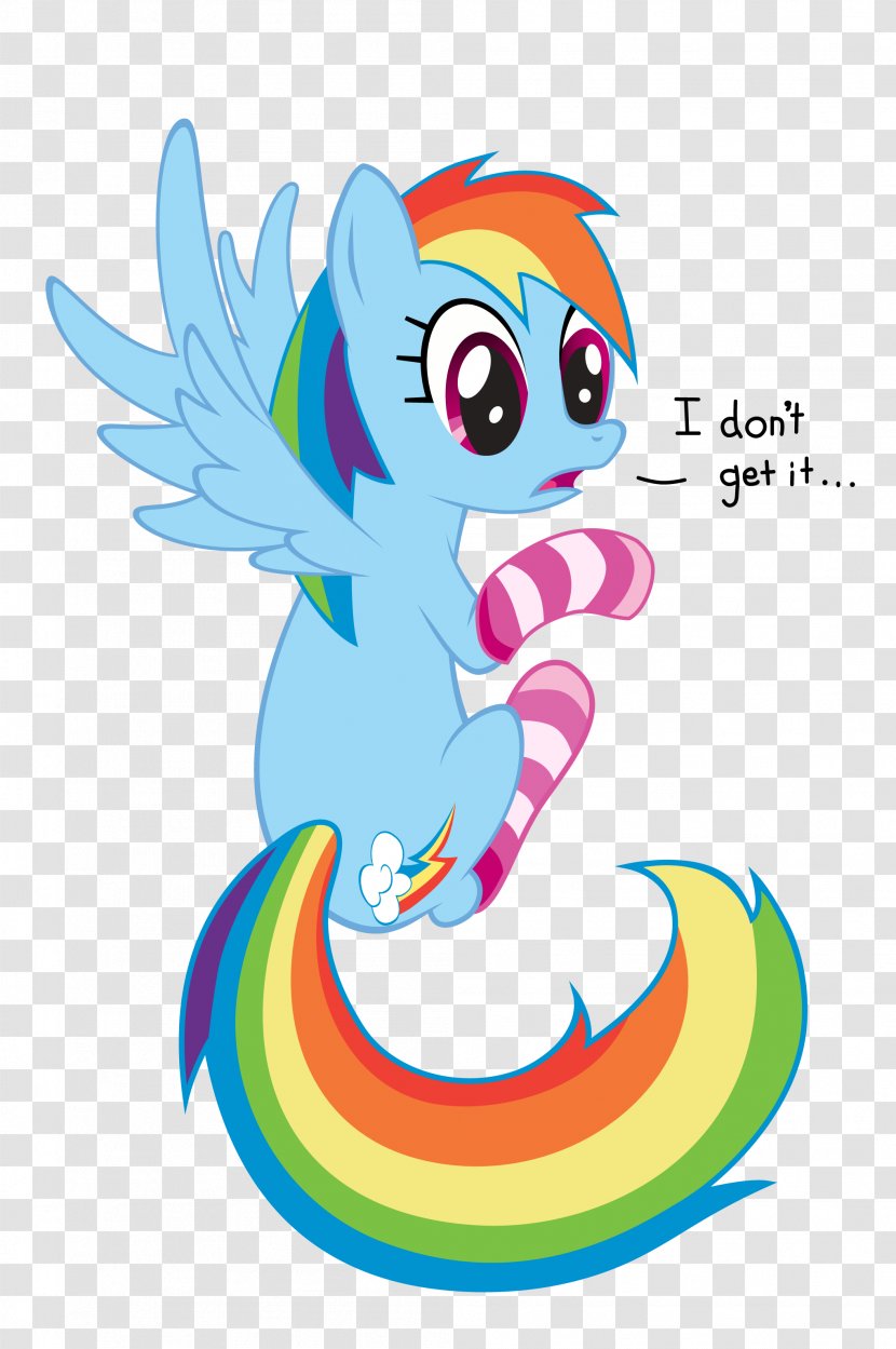 Rainbow Dash My Little Pony Sock Knee Highs - Fictional Character - Road Transparent PNG