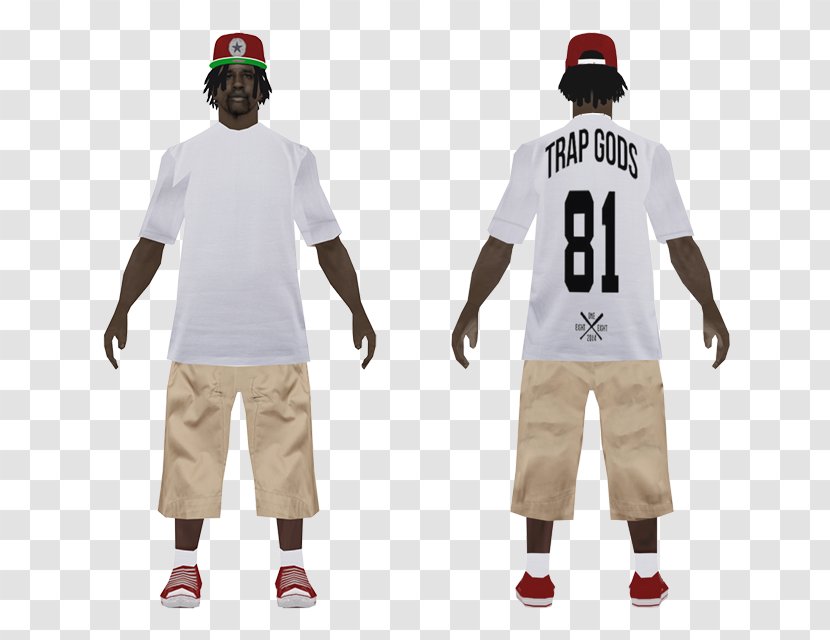 Grand Theft Auto V T-shirt Costume Download - Sports Uniform - Fam Transparent PNG