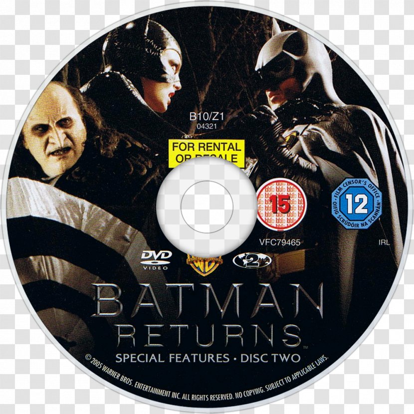 Batman Returns Blu-ray Disc DVD Warner Home Video - Computer Software - Penguin Transparent PNG