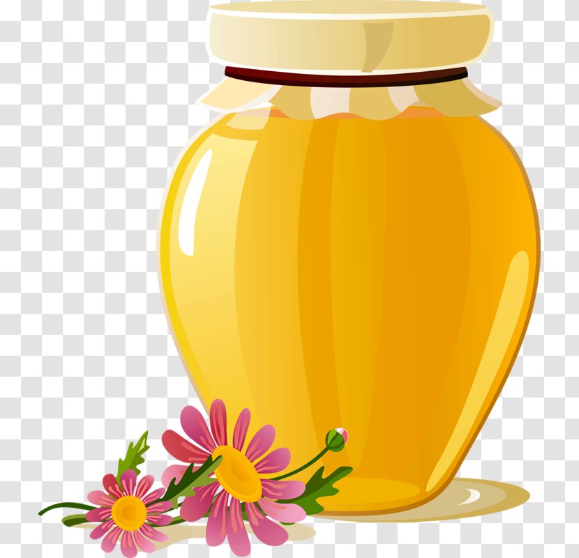 Breakfast Honey Bee - Flower Transparent PNG