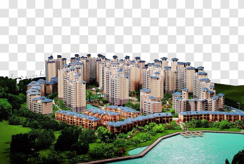 Dezhou Binzhou Jinan Architectural Model - City - Sand Table Transparent PNG