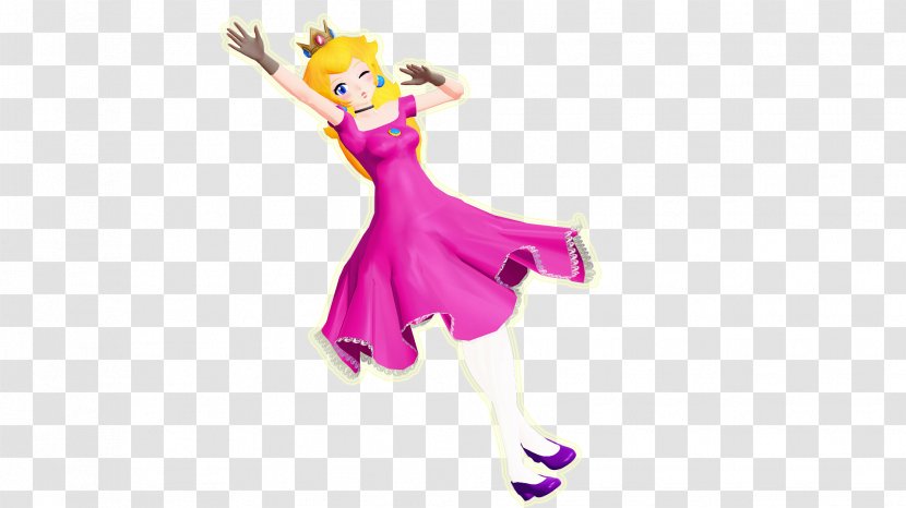 Princess Peach Rosalina Mario Bros. Daisy MikuMikuDance Transparent PNG