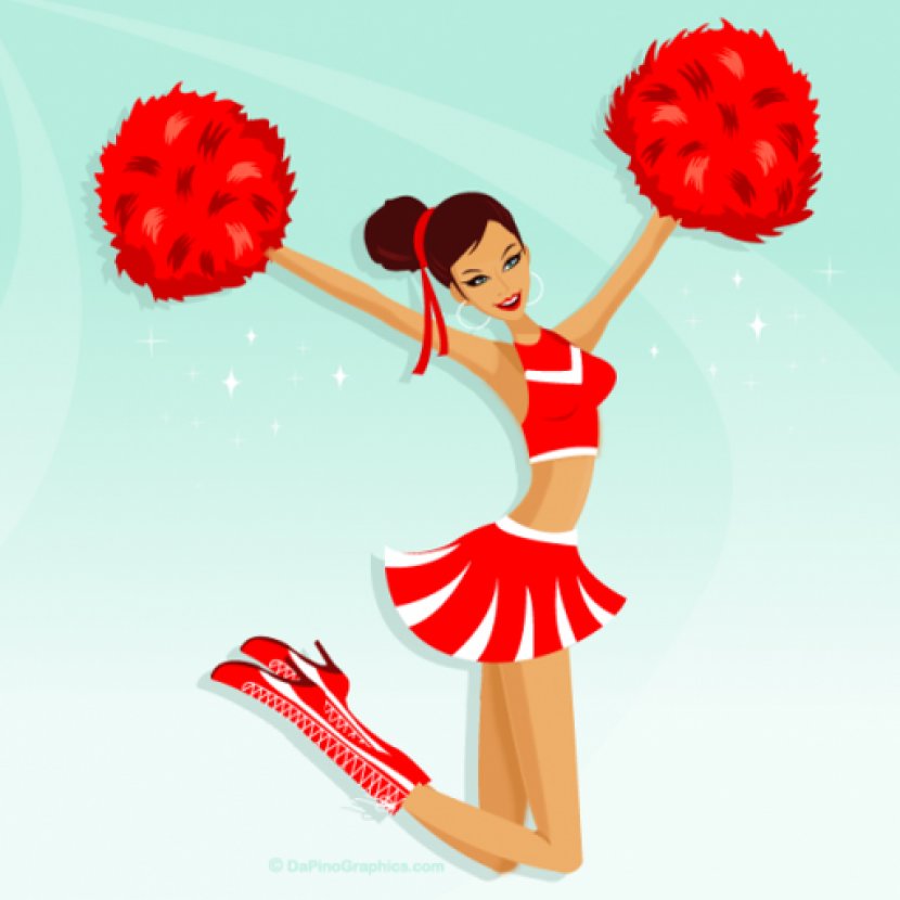 Cheerleading Dance - Silhouette - Cheerleader Transparent PNG