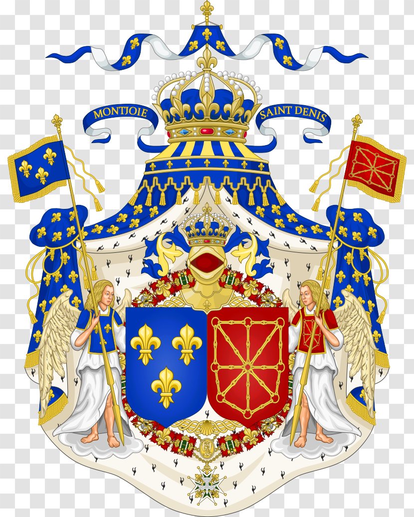 Kingdom Of France Navarre National Emblem Coat Arms - England Transparent PNG