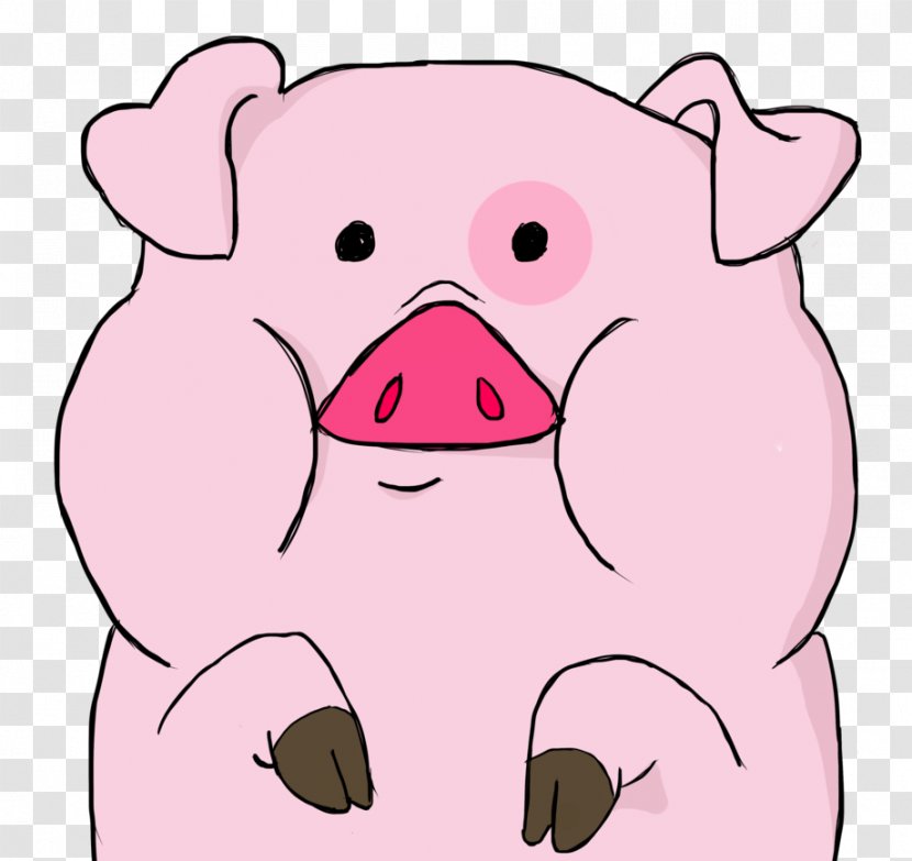 Pig Waddles Mabel Pines Bill Cipher Dipper - Gravity Falls Transparent PNG