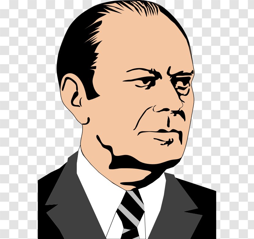Gerald Ford President Of The United States Clip Art - Republican Party - Finger Transparent PNG