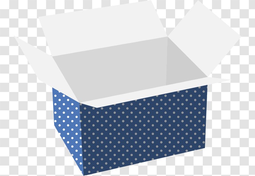 Cardboard Box Decorative Clip Art - Open Transparent PNG