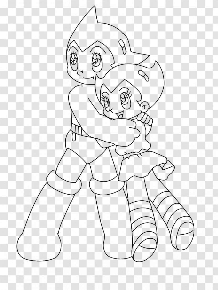 Mammal Line Art Finger Drawing White - Tree - Astro Boy Transparent PNG