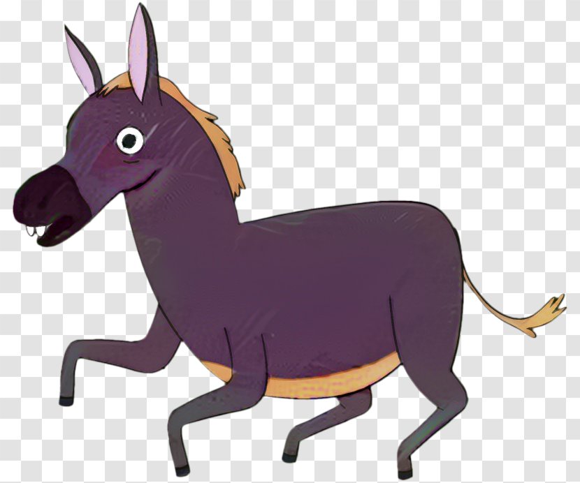 Donkey Vector Graphics Clip Art Pony - Animal Figure - Wiki Transparent PNG