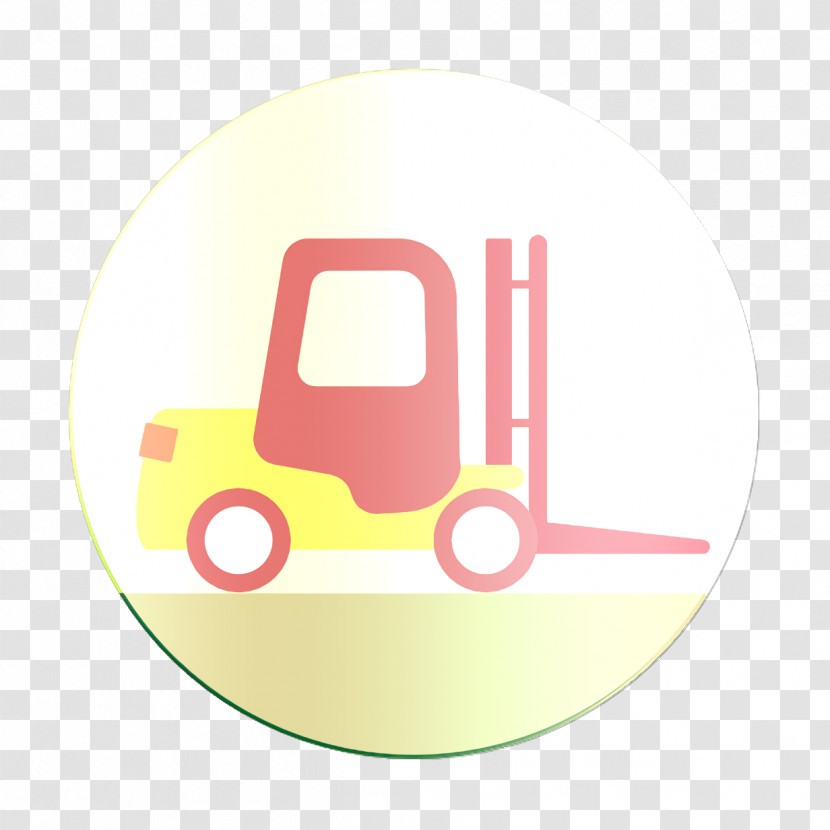 Forklift Icon Global Logistics Icon Transparent PNG
