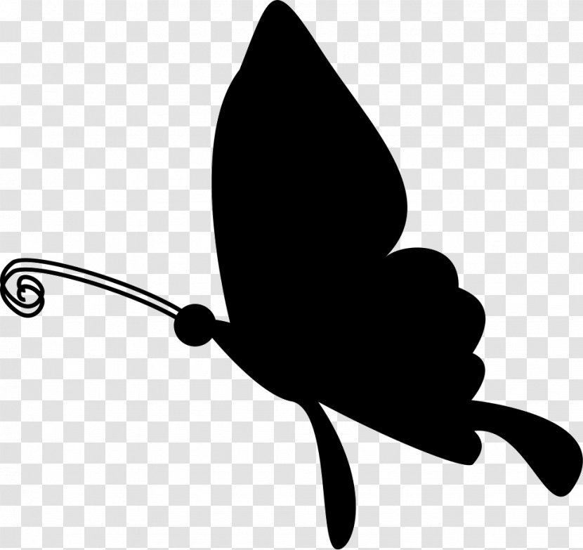 Butterfly Insect - Black Transparent PNG