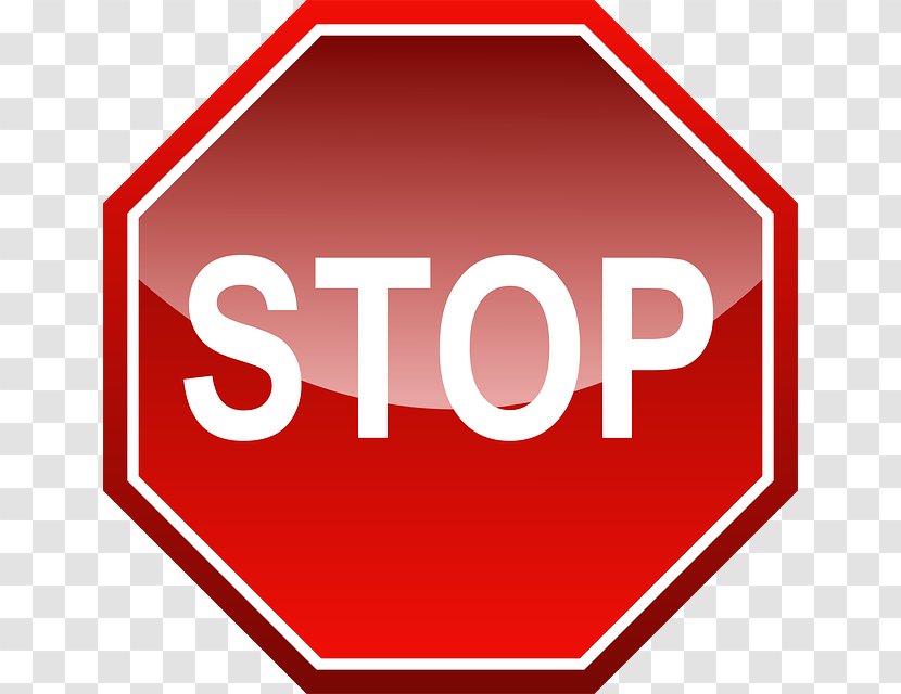 Stop Sign Traffic Clip Art - Format Images Of Transparent PNG