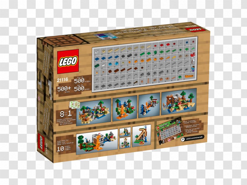 Lego Minecraft Amazon.com LEGO 21116 Crafting Box Transparent PNG