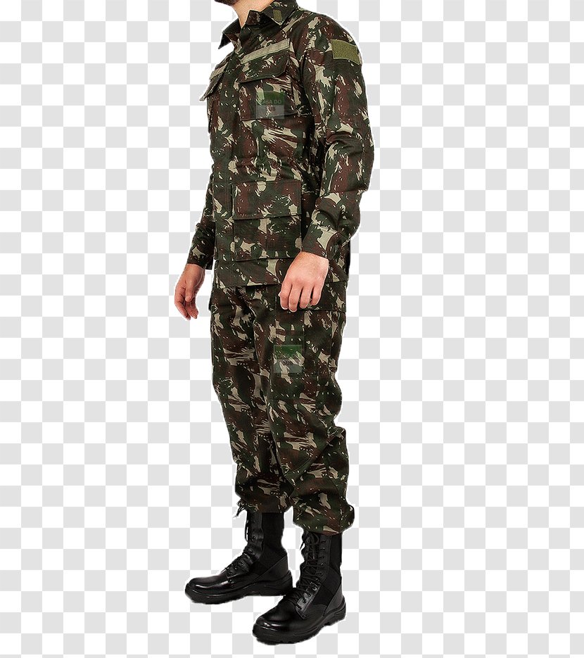 Military Camouflage Army Uniform Soldier - Brazilian Transparent PNG