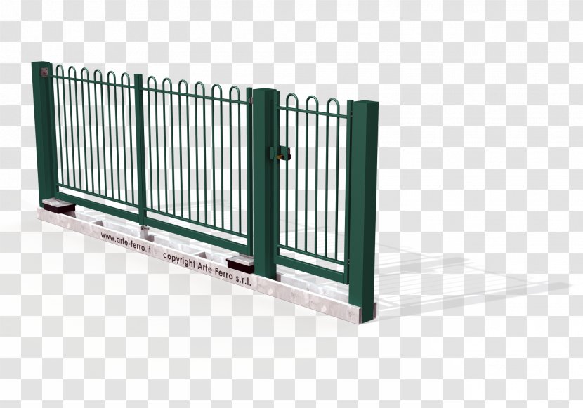 Fence Gate Wrought Iron Merano Handrail - Ferro Transparent PNG