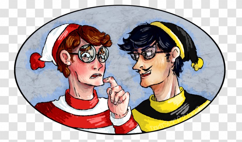 Where's Wally? Odlaw Fan Art Glasses Transparent PNG