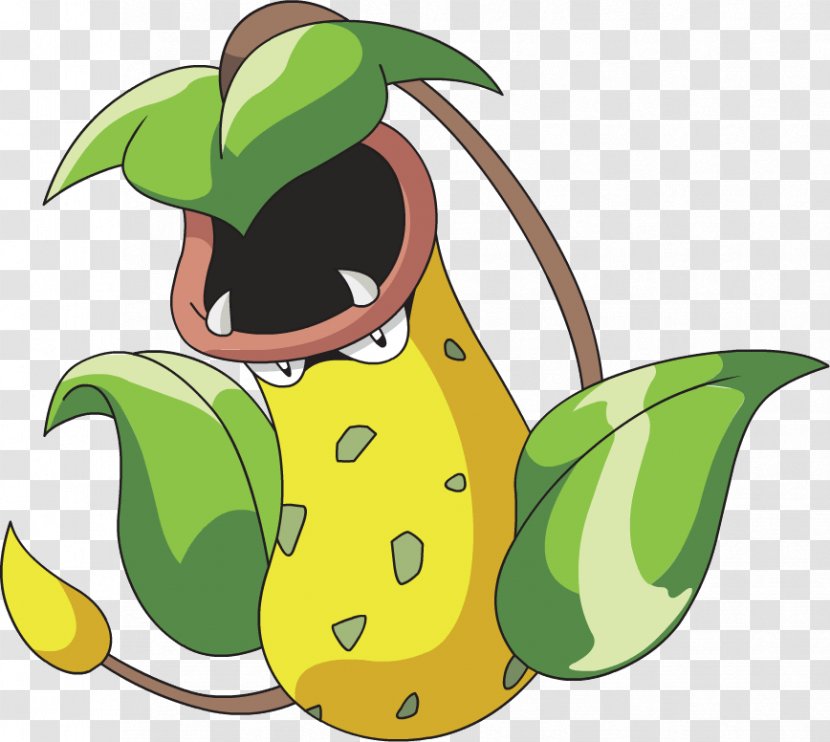 Pokémon Red And Blue Victreebel James Weepinbell - Food - Bellsprout Transparent PNG
