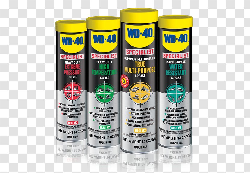 Lubricant WD-40 Grease Aerosol Spray - Business - Penetrating Oil Transparent PNG