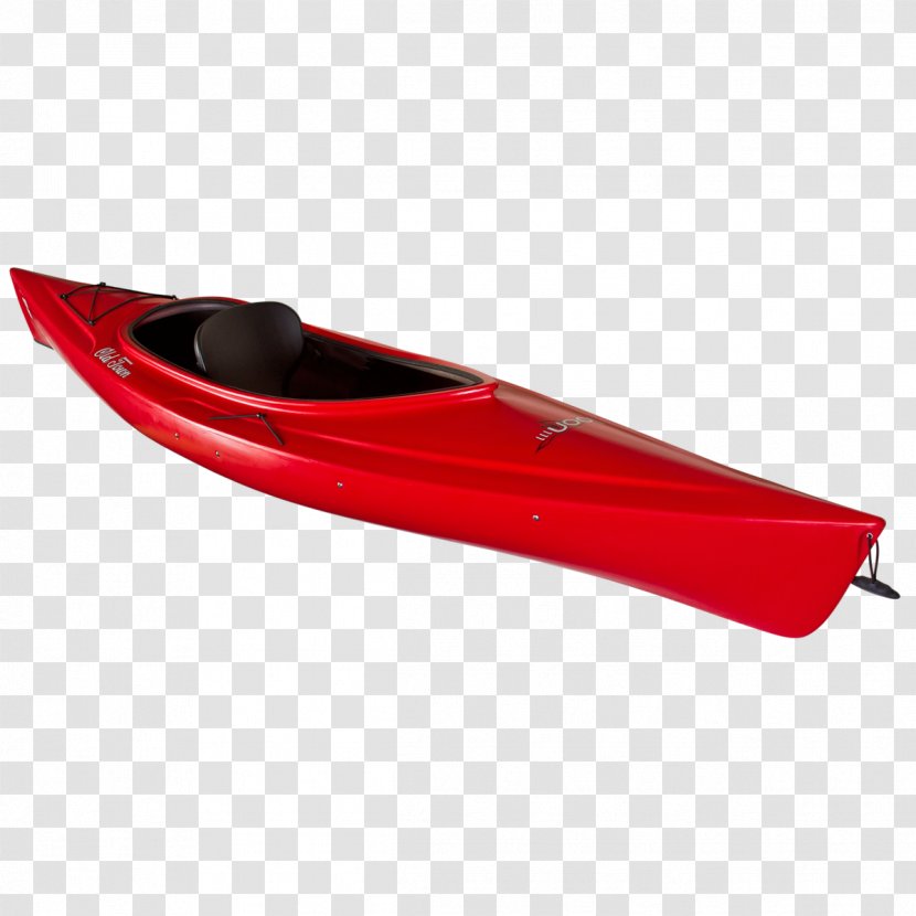 Recreational Kayak Old Town Canoe Boating - Red Transparent PNG