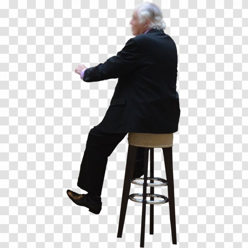 Sitting Bar Chair - Standing - Man Transparent PNG