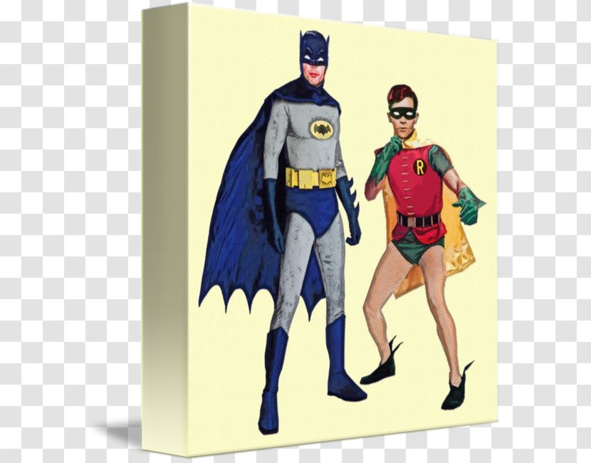 Robin Batman Superhero Gallery Wrap Comics - Costume Transparent PNG