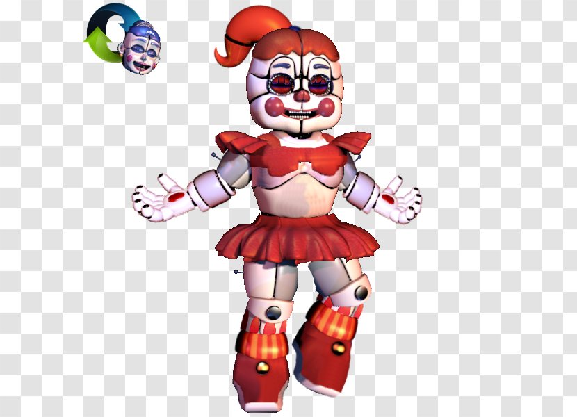 Five Nights At Freddy's: Sister Location Freddy Fazbear's Pizzeria Simulator Circus Infant Animatronics - Toy Transparent PNG
