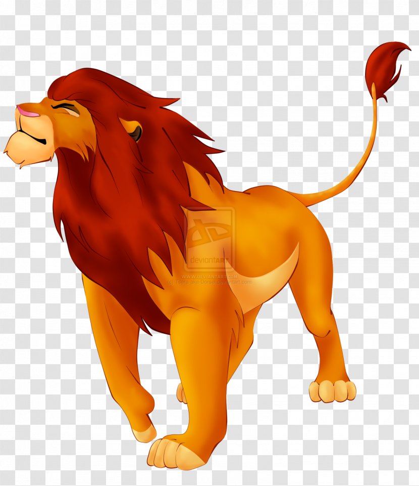 Simba Nala Lion Drawing Digital Art - Animal Figure Transparent PNG