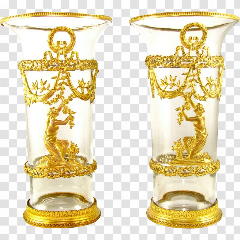 Baccarat Lead Glass France Vase - Cameo Transparent PNG