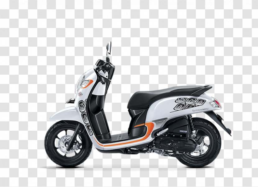Honda Scoopy Scooter Motorcycle PT Astra Motor - Automotive Exterior Transparent PNG