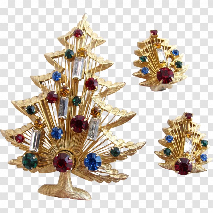 Earring Christmas Ornament Decoration Jewellery Tree - Harp Transparent PNG